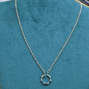Intricate Design Silver Necklace with Unique Pendant